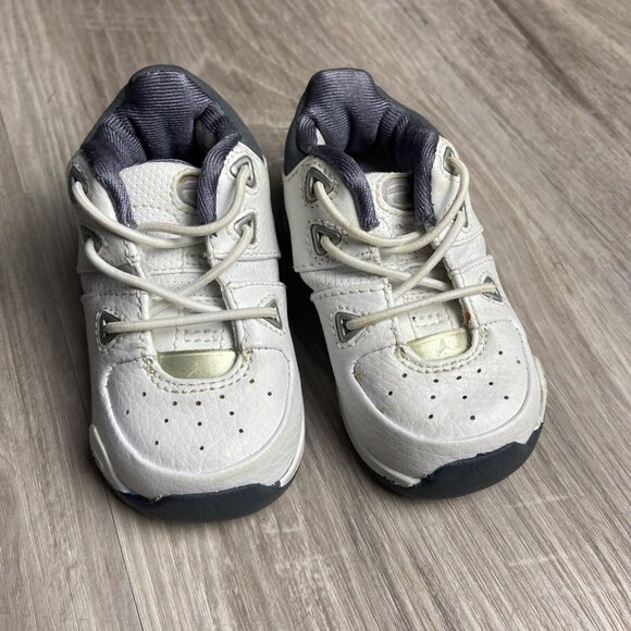 Nike Air Jordan 310086-102‎ White Shoes Sneakers Baby Size 3C - Picture 2 of 6